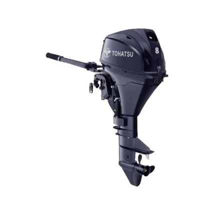 Tohatsu 8CV 4T arbre long démarrage électrique barre franche